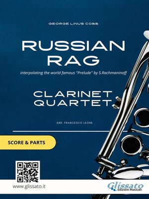 cover image of Russian Rag--Clarinet Quartet score & parts